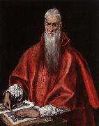 El Greco Saint Jerome as a Cardinal china oil painting artist